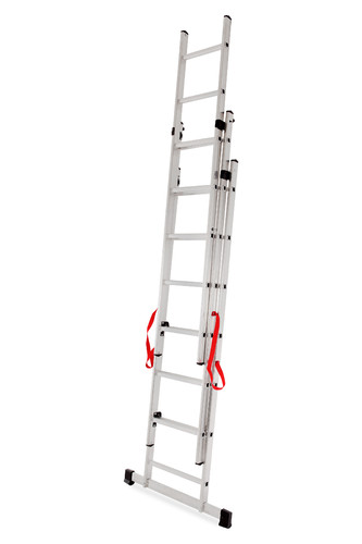 AW Aluminium Ladder Basic 3x7 Steps 150kg