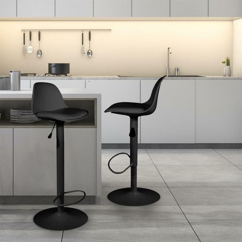 Bar Stool Isak, black