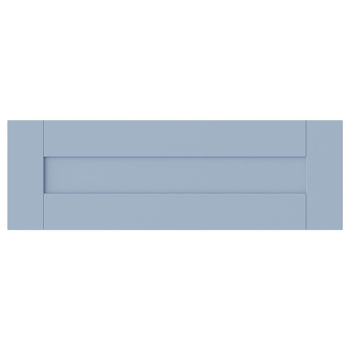 SANNIDAL Drawer front, blue, 60x20 cm