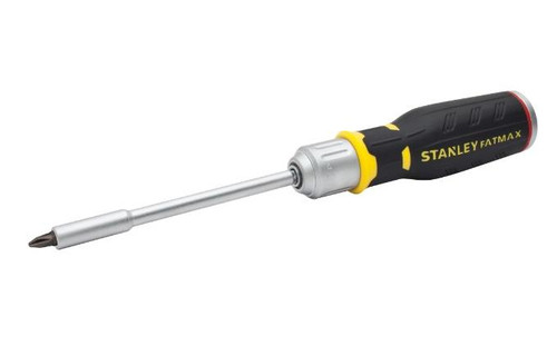 Stanley FATMAX Ratcheting Multibit Screwdriver with 12 Tips
