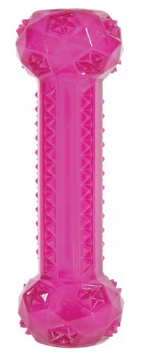 Zolux Dog Toy TPR POP Stick 15cm, pink
