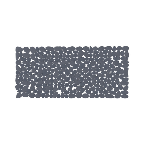 GoodHome Anti-slip Bathroom Bathtub Mat Koros 40x70cm, dark blue