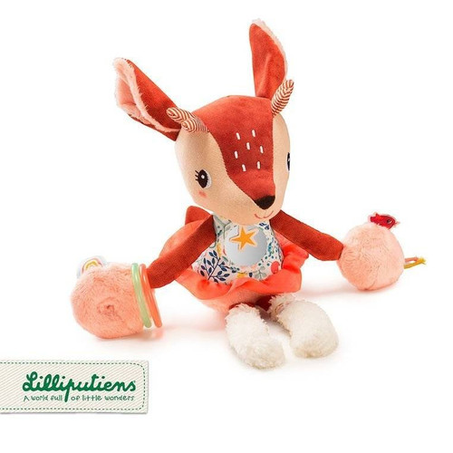 Lilliputiens Activating Cuddly Multi-functional Roe-deer Stella 9m+