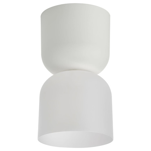 HAMNFYR Ceiling lamp, white, 14 cm