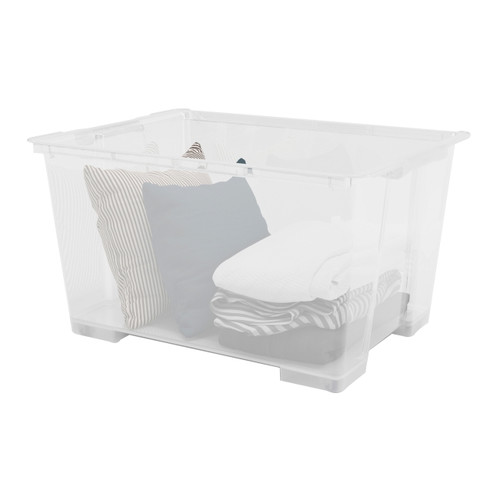 Plastic Storage Box Form Kaze XXXL 130l, transparent
