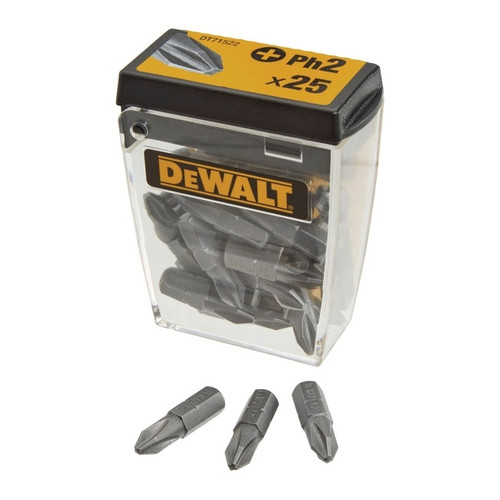 DeWalt PH2 Bit Set, 25 pieces