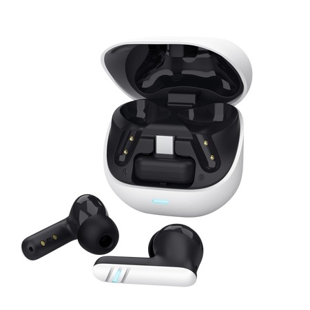 Trust GXT 409 Oxxie True Wireless Gaming Earphones, White