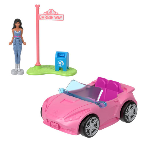 Barbie Mini Barbieland Doll & Vehicle Set HYF42 4+