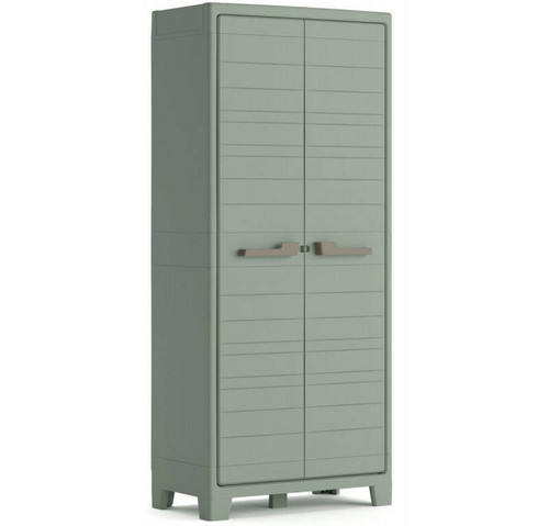 Outdoor/Workshop High Cabinet Multispace, jade grey