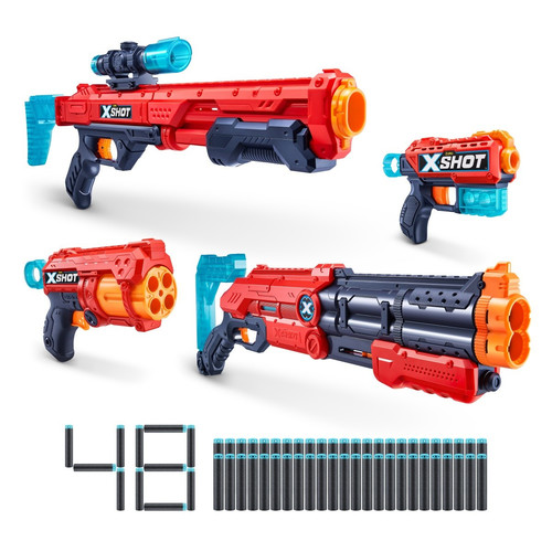 ZURU X-Shot Set Ultimate Shootout Vigilante 8+