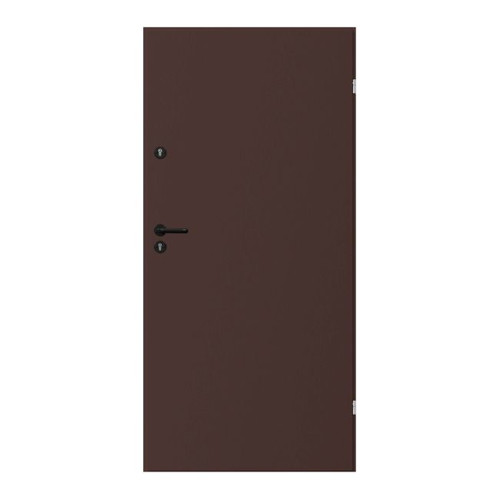 Universal Door Uran 80 with 2 locks, right, brown