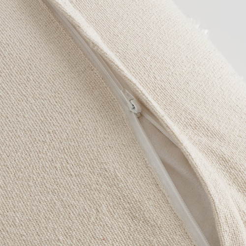 EKGULDMAL Cushion cover, geometric natural, 50x50 cm