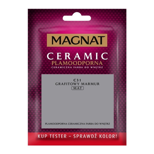 Magnat Ceramic Interior Paint Tester 0.03l, graphite marble