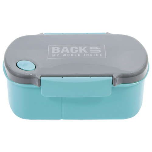 Derform Lunch Box Turquoise-Grey