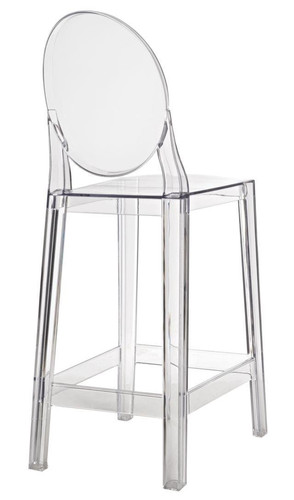 Bar Stool Viki 66cm, transparent