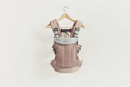 BABYBJORN Baby Carrier Harmony 3D Mesh, Dusty pink