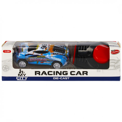Die-Cast Racing Car with Launcher, 1pc, assorted models, 3+