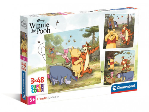 Clementoni Children's Puzzle Winnie the Pooh 3x48 5+