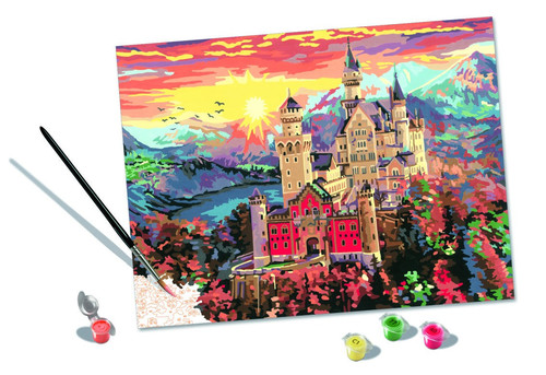 Ravensburger Painting By Numbers CreArt Magic Castle 7+