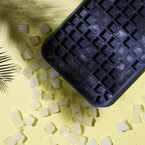 Silicone Ice Cube Tray, grey