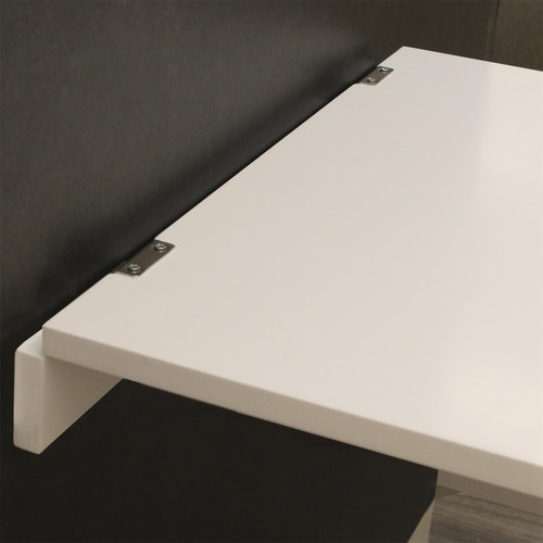 Wall-mounted Foldable Table Ezio, white