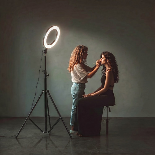Maclean Tripod for 12" MC-163 Ring Light
