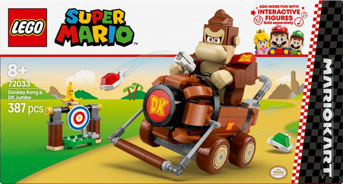 LEGO Super Mario Mario Kart – Donkey Kong & DK Jumbo 8+