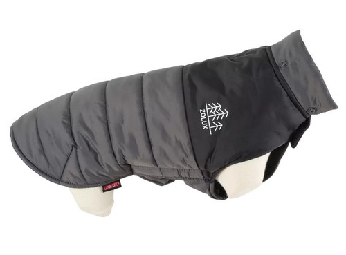 Zolux Quilted Dog Coat Winter Jacket Mountain T35 35cm, grey