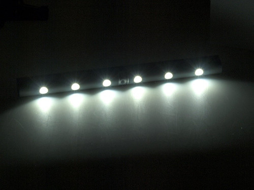 Under-cupboard kitchen Lamp with Motion Sensor 6LED Longitudinal MCE123 5xAAA