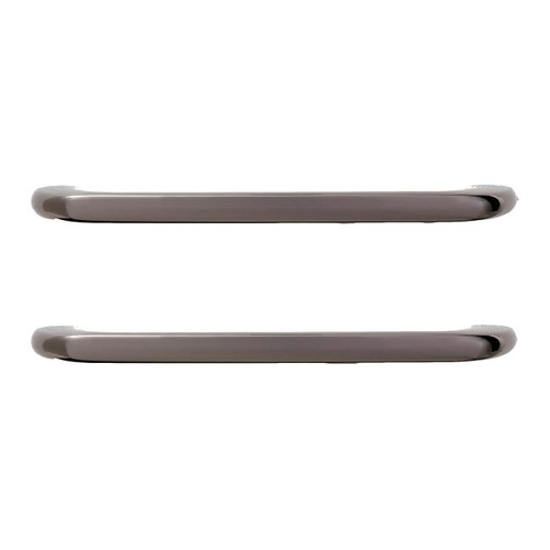 GoodHome Cabinet Handle Condio, hole spacing 19.2 cm, silver, 2 pack