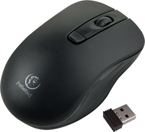 Rebeltec Optical Wireless Mouse Rebeltec, black