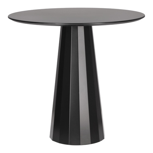 Pedestal Table Florero, black