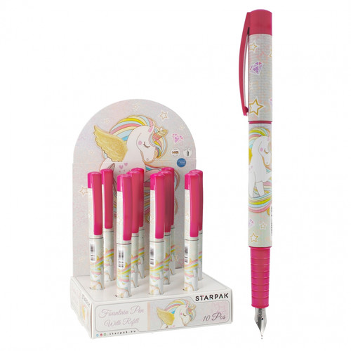 Starpak Fountain Pen Unicorn 10-pack