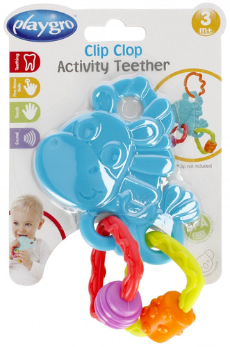 Playgro Clip Clop Activity Teether 3m+