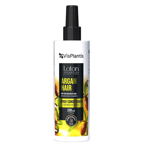 Vis Plantis Loton Spray Conditioner for Thin & Weak Hair Argan Hair 200ml