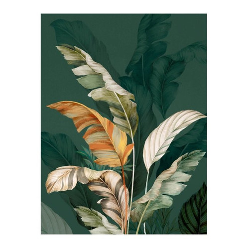 Picture Canvas Botanic Green 60 x 80 cm