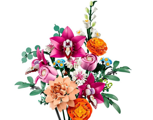 LEGO Botanicals Pretty Pink Flower Bouquet 18+