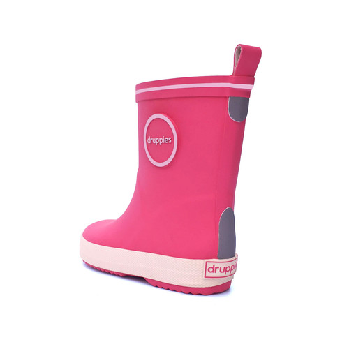 Druppies Rainboots Wellies for Kids Fashion Boot Size 26, pink