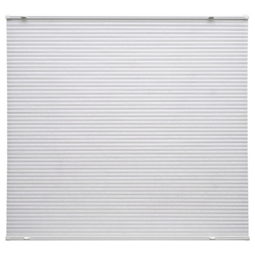 HORNVALLMO Pleated blind, white/top-down bottom-up, 60x130 cm