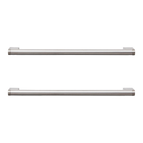 GoodHome Cabinet Bar Handle Khara 284 mm, silver, 2 pack