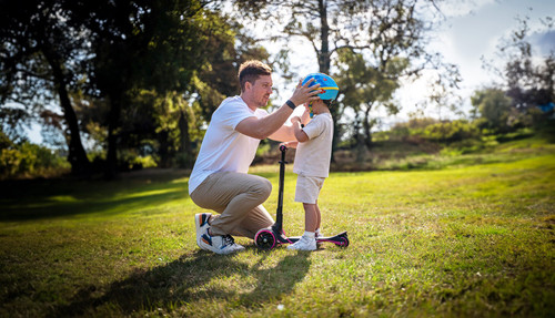 smarTrike Xtend Scooter 4in1 + Ride-on - Pink 12m - 12y