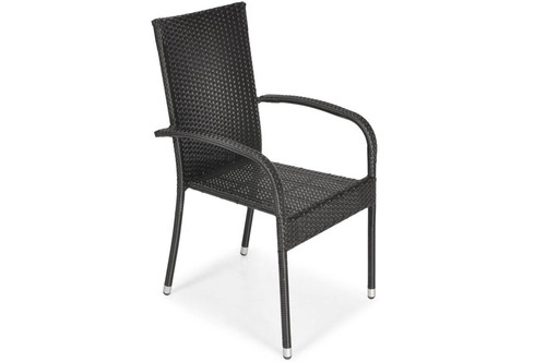 Outdoor Chair MALAGA, black