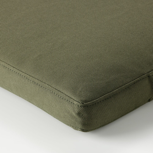 FRÖSÖN/DUVHOLMEN Sun lounger cushion, green, 190x60 cm
