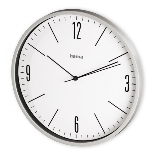 Hama Wall Clock Elegante, grey