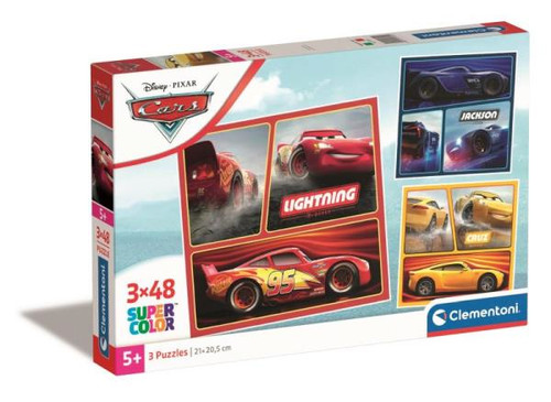 Clementoni Children's Puzzle Disney Pixar Cars 3x48 5+