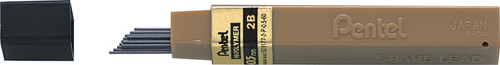 Pentel Refill Leads 0.5mm 2B 12-pack