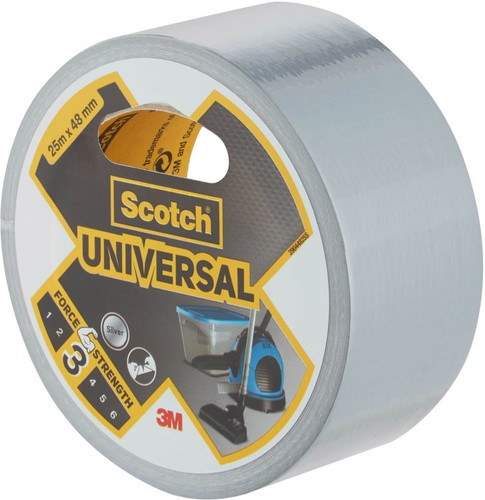 Scotch Universal Duct Tape 25 m x 48 mm, silver