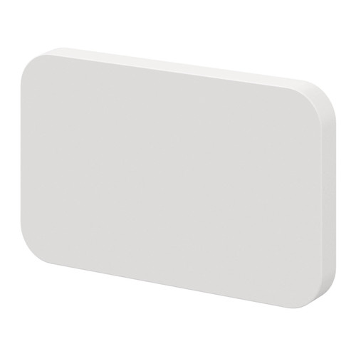 GoodHome Door and Drawer Handle Atomia 3.7 cm, white, 2 pack