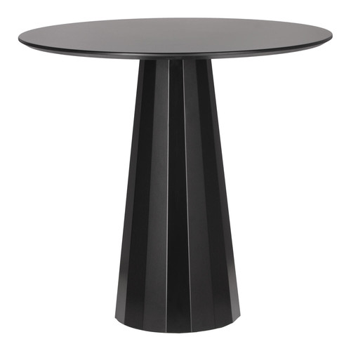 Pedestal Table Florero, black