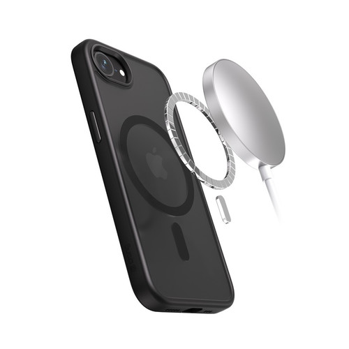 CRONG Phone Case iPhone 16e MagSafe, black